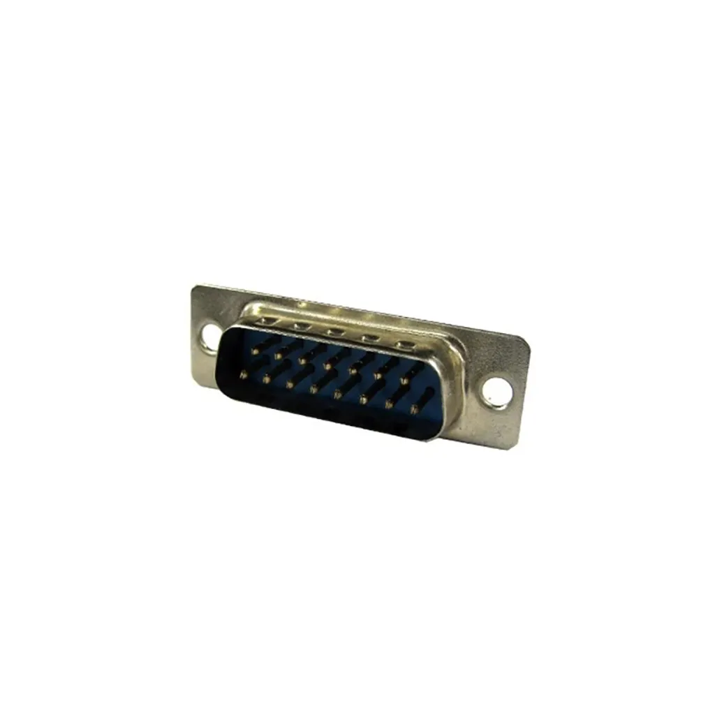خرید کانکتور D-SUB DB15 لحیمی کابل خور نری صاف و مادگی صاف