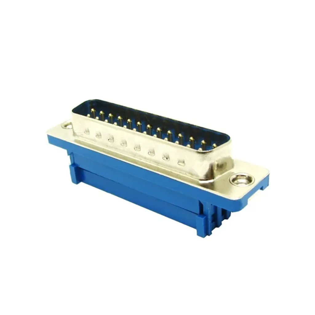 خرید کانکتور D-SUB DB25 فلت خور نری صاف و مادگی صاف
