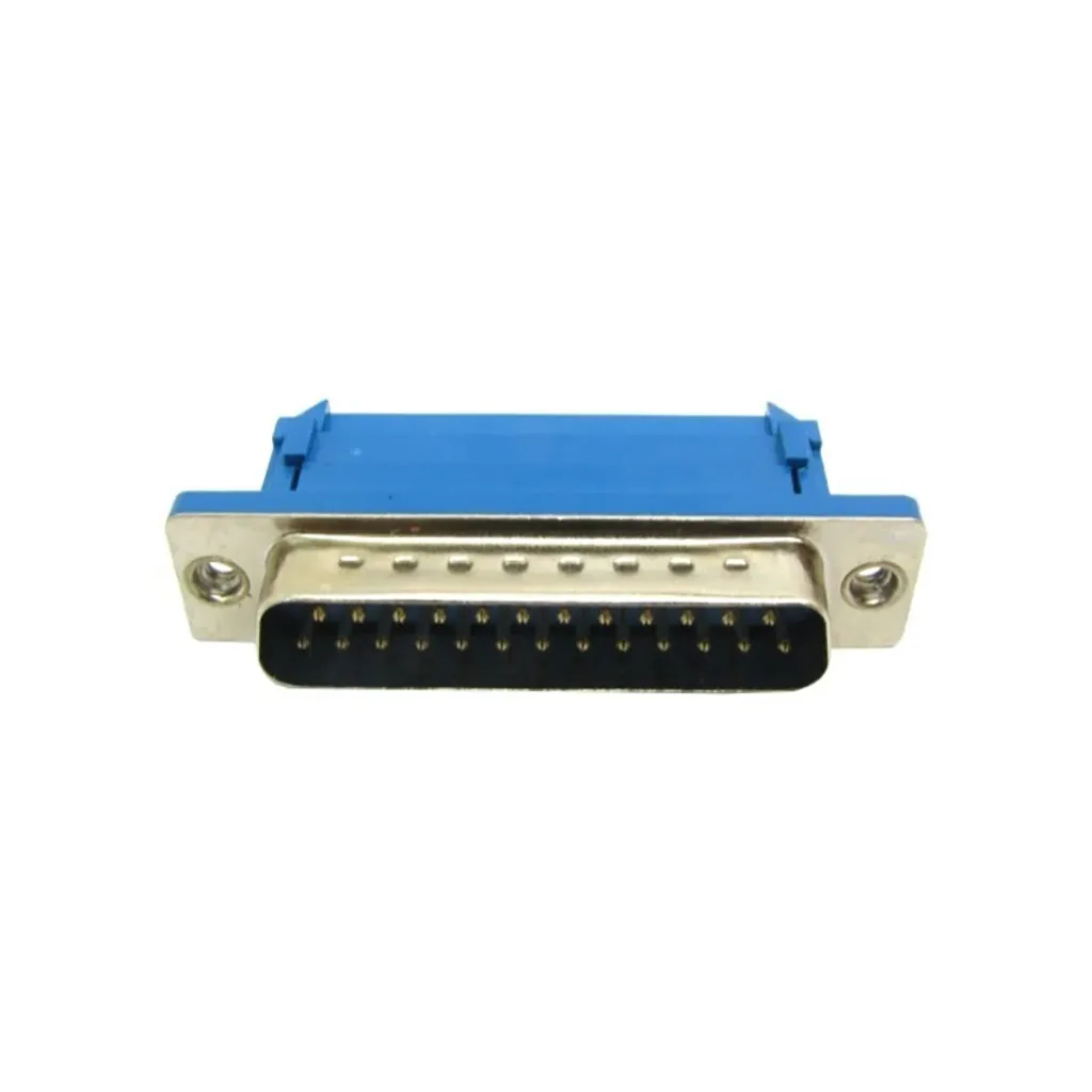 خرید کانکتور D-SUB DB25 فلت خور نری صاف و مادگی صاف