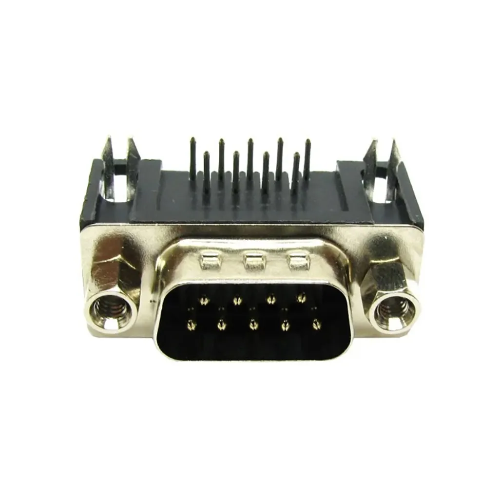 خرید کانکتور D-SUB DB9 رایت انگل نری و مادگی