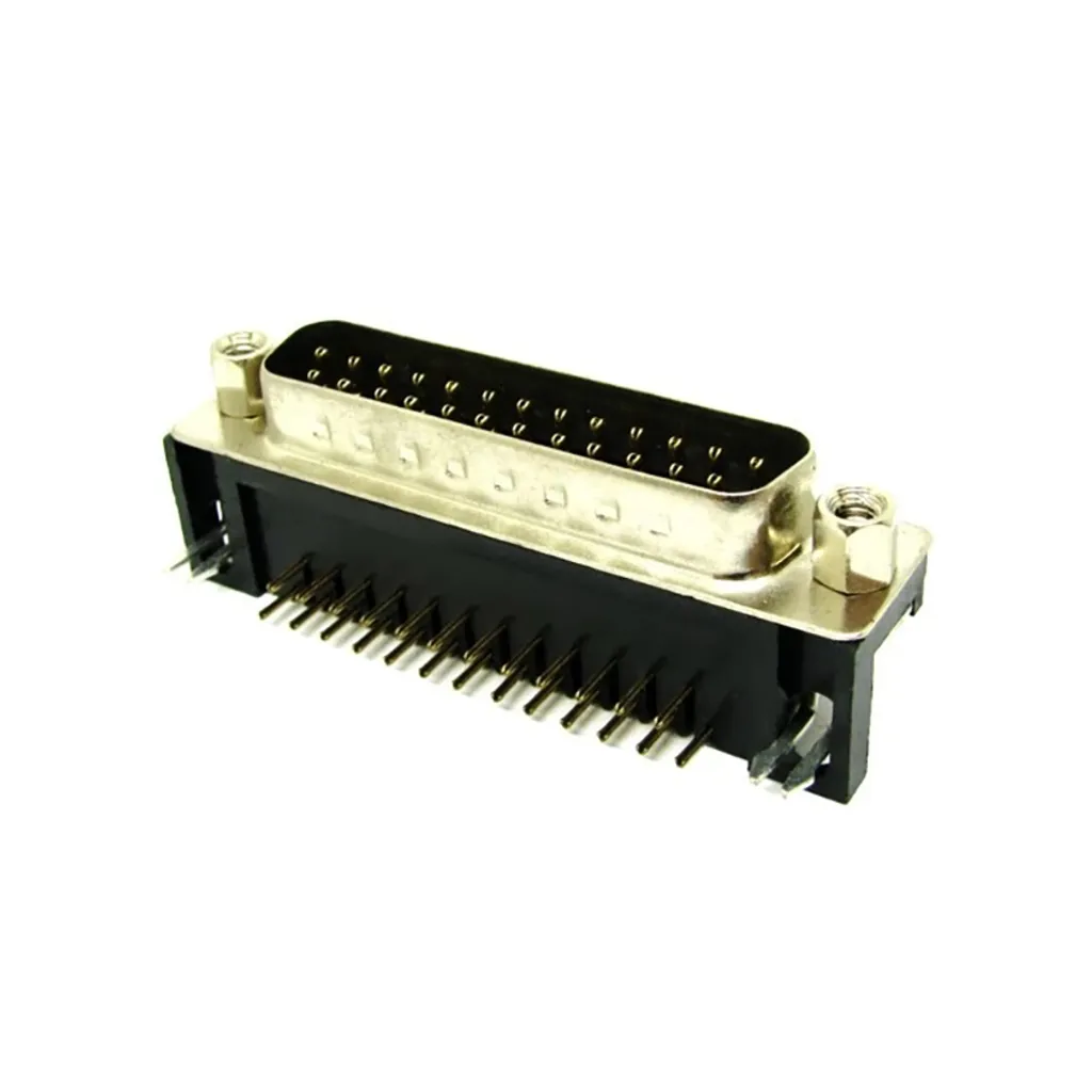 خرید کانکتور D-SUB DB25 رایت انگل نری و مادگی