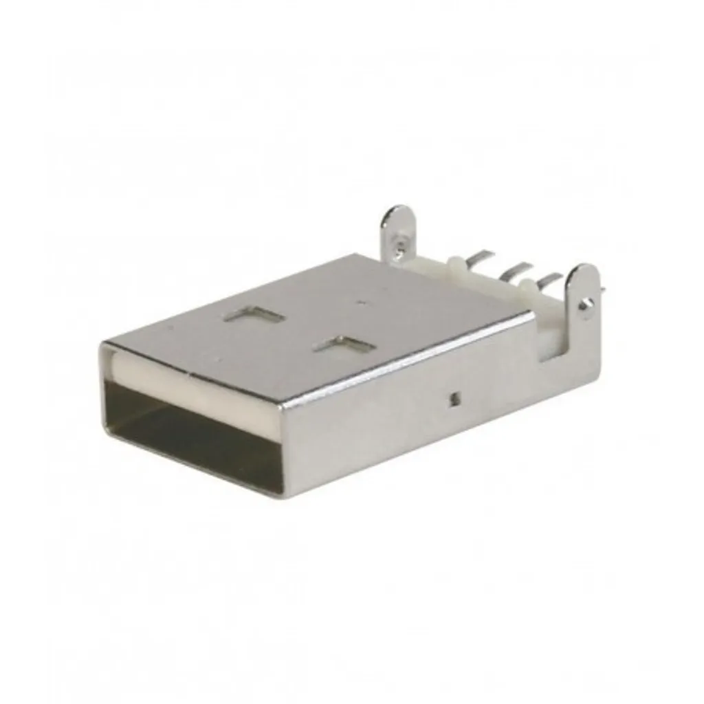 خرید کانکتور USB-SMD نوع A سرکابلی نر