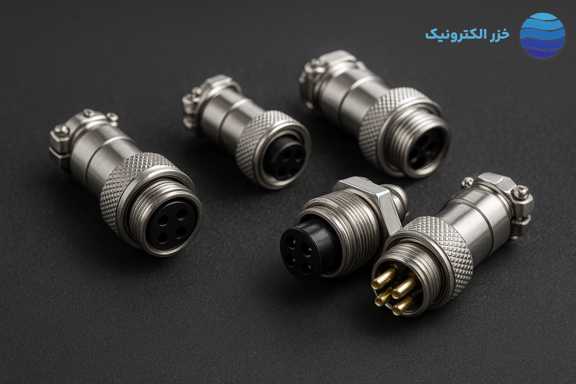 کانکتور فلزی نظامی قطر ۱۲ و ۱۶ میلی‌متر؛ معرفی، کاربردها و نکات خرید